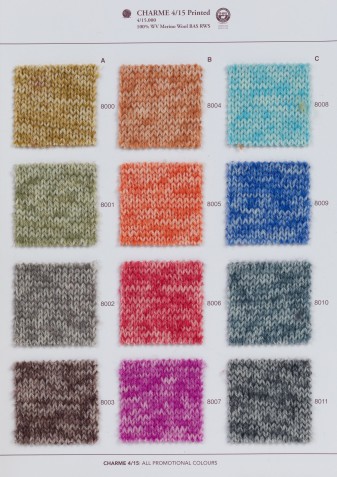 CHARME PRINTED 4/15 - Hand Knitting