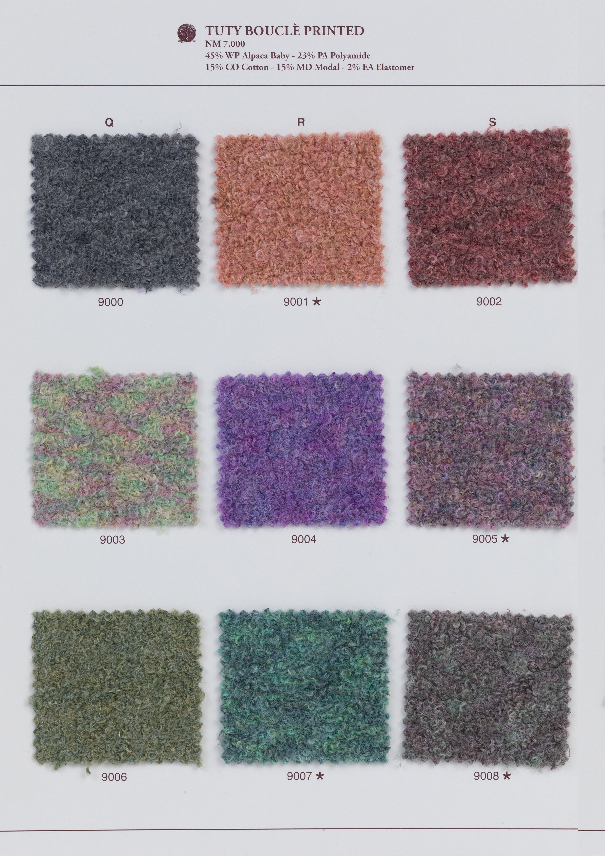 TUTY BOUCLÈ PRINTED - Hand Knitting